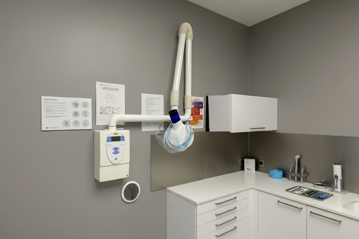 Radio rétroalvéolaire Sirona Heliodent plus