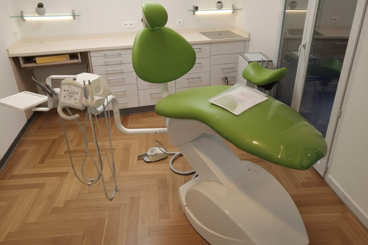 Fauteuil dentaire Airel Quetin Pe8 ambidextre