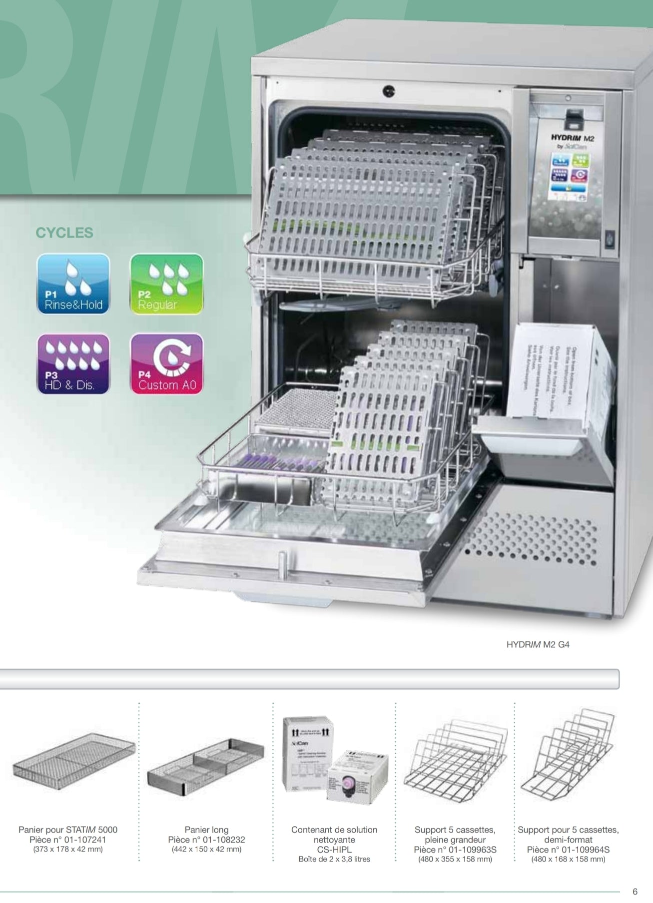 Thermo-désinfecteur / Thermo-laveur Scican Hydrim M2 G4